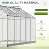 10' Long x 6' Wide Walk-In Polycarbonate Greenhouse