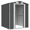 Garden Shed Anthracite 75.6"x 75.2"x 87.8" Galvanized Steel
