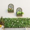 Set Of 2 Climbing Plant Raised Garden Beds
