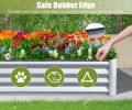 Galvanized Raised Garden Bed 8x4x1 ft - Outdoor Metal Planter Box