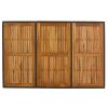 11-Piece Wicker Outdoor Dining Table Set With Cushions