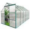 6 x 12 Ft Greenhouse With Heavy-Duty Aluminum Anchor For All-Season Use