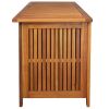 Garden Storage Box 59"x 19.7"x 22.8" Solid Acacia Wood