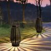 Solar-Powered Pathway Lantern For Garden Patio & Front Entrance Decor