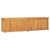 Patio Box 78.7"x 19.7"x 21.7" Solid Wood Teak