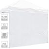 10x10ft EZ Canopy Gazebo Full Size Side Wall/White