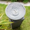 Grey Polyresin Outdoor Garden Water Fountain