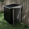 4' x 6' Metal Storage Shed With Lockable Door & 2 Air Vents