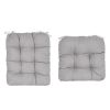 New Household Rocking Chair Cushion Back Seat Sets 2 Pieces