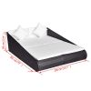 Garden Bed Black 79.1"x54.7" Poly Rattan