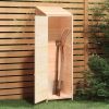 Garden Shed 21.7"x 20.5"x 68.7" Solid Fir Wood