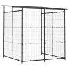 Steel Black Bicycle Storage Shed 74.8"x74.8"x87.4"
