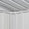 Garden Shed Green Metal 74.8"x 48.8"x 71.3"