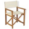 Folding Director's Chairs 2 pcs Solid Teak Wood