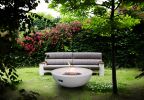42 Inch Outdoor Concrete Propane Gas Fire Pit Bowl