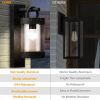 Inowel Outdoor Wall Light With Dusk-to-Dawn Sensor E26 bulbs-28W 32331