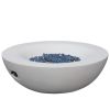 42 Inch Outdoor Concrete Propane Gas Fire Pit Bowl