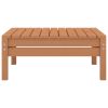 4 Piece Patio Lounge Set Solid Pinewood Honey Brown