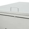 Single Wheelie Bin Shed 63.4 gal Stainless Steel