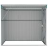 Wall-Mounted Garden Shed Green 46.5"x 76.4"x 70.1" Steel