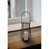 12" Metal Wire Lantern For Candles Black