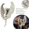 Sorrow Angel With Wings Outdoor Garden Ornament-Statue