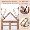 Mini Wooden Greenhouse For Plants