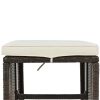 11-Piece Wicker Outdoor Dining Table Set With Cushions