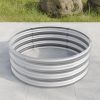 32.08*11.4" Tall Round Raised Garedn Bed, Metal Raised Beds for Vegetables, Outdoor Garden Raised Planter Box