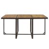 11-Piece Wicker Outdoor Dining Table Set With Cushions