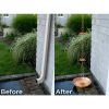 8.5 Ft. Copper Umbrella Rain Chain Gutter Downspout With Brass Accessories