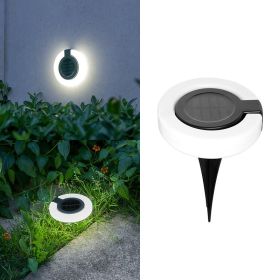 Modern Solar LED Floor Lamp – Waterproof Outdoor Accent Lighting (Option: A)