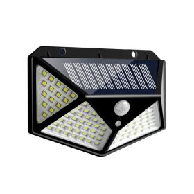 Solar-Powered RGB LED Step/Fence Lights - Waterproof Outdoor Lighting (Option: 100 Lamp)