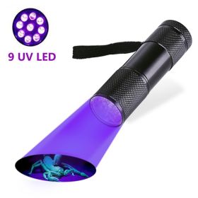 Ultraviolet Black Light Flashlight (Option: )