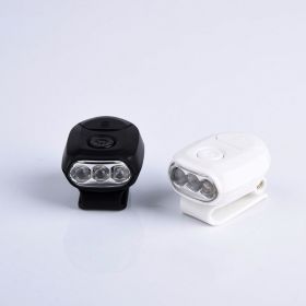 LED Energy-saving Lamp Beads Mini Portable Push-type Hat Light (Color: )