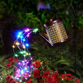 Solar Watering Can Light - Metal Hanging Garden Decor (Option: 1PCs)