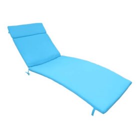 Set Of 2 Salem Outdoor Lounge Chair Cushions (Cushions Only) (Option: BLUE)