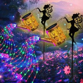 2-Pack Solar Garden Torch Lights | Waterproof Outdoor Landscape Decor (Option: 2PCS-Warm colors)