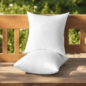 Outdoor Throw Pillow Set - Pack of 2 All-Weather Decorative Cushions (Option: 20inchx20inch)