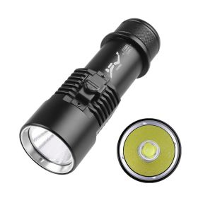 White Yellow Dual Light Source Magnetic Control Professional Diving (Option: )