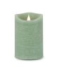 Simplux LED Designer Candle With Remote (Set of 2) 3.5" x 5.5"H Wax/Plastic