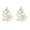29"H Polyester Set Of 2 Leaf Spray