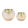 Votive Holder (Set Of 2) 3.5"H, 5"H Glass