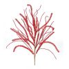 Set Of 2 Glitter Pine Branch Plastic Stem