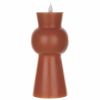 Simplux LED Candle With 4 & 8 Hour Timer (Set of 2) 3.5" x 7.5" High Wax/Plastic