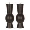 Simplux LED Candle Set With Timer (2-Pack) 3.5" x 9.25" Wax/Plastic