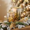 Candle Holder (Set Of 2) 5"H, 7"H Glass