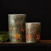 Candle Holder (Set Of 2) 5"H, 7"H Glass