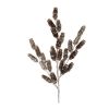 Pine Cone Set Of 2 Plastic Spray