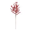 Berry Spray Set Of 6 Foam 28"H Stem